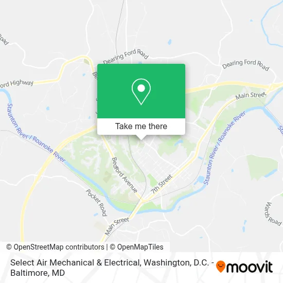 Select Air Mechanical & Electrical map