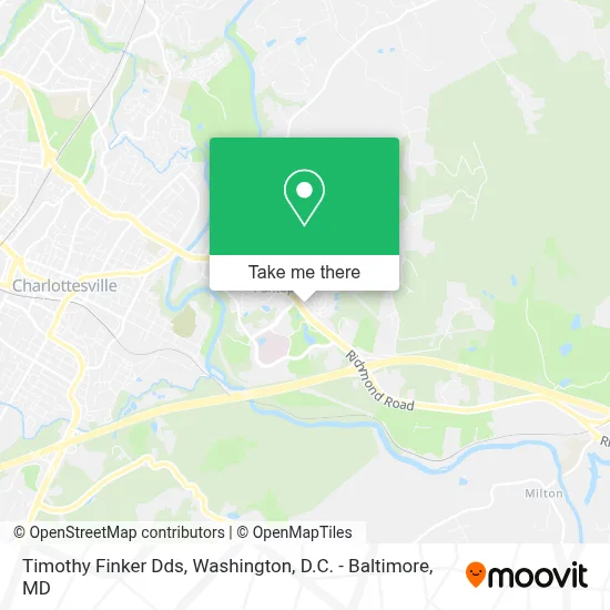 Timothy Finker Dds map