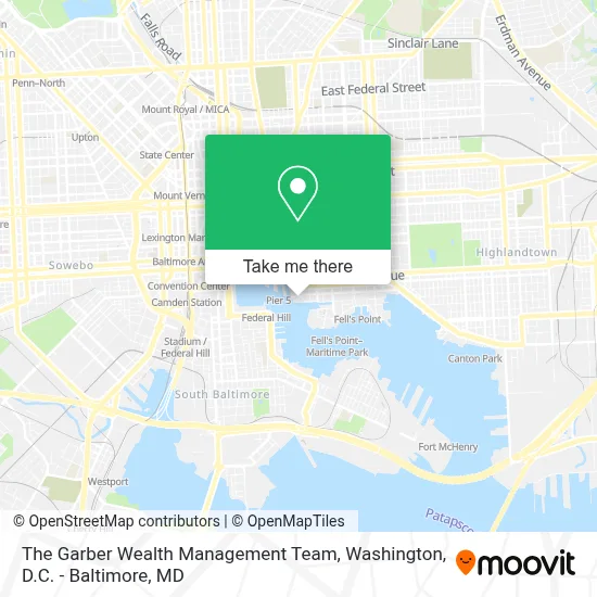The Garber Wealth Management Team map
