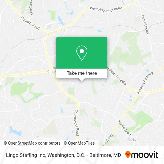 Lingo Staffing Inc map