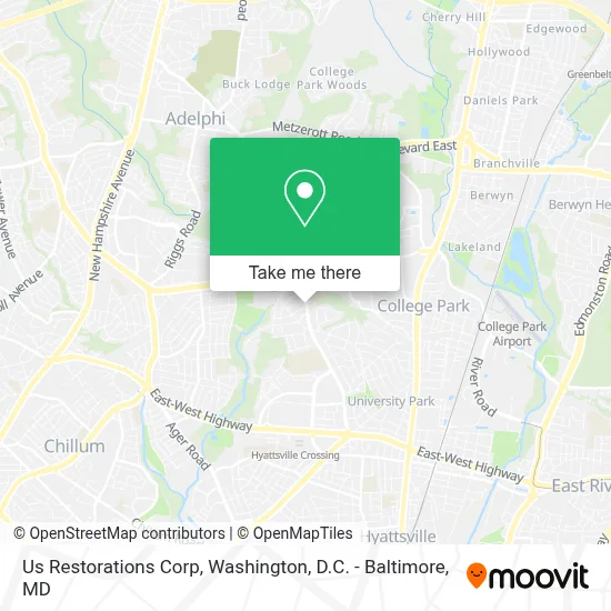 Us Restorations Corp map
