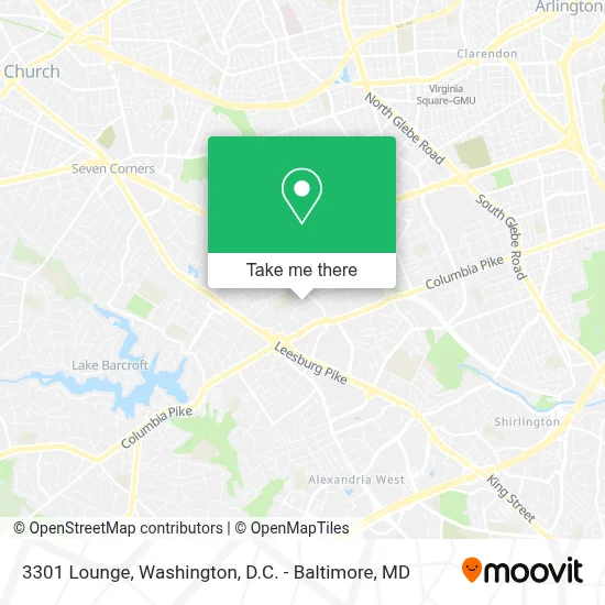 3301 Lounge map