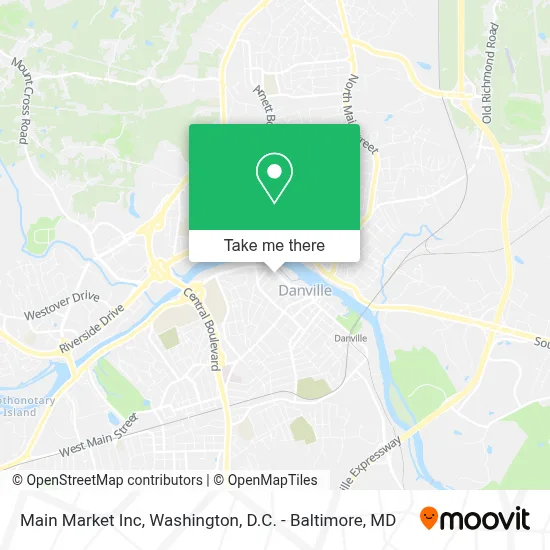Main Market Inc map