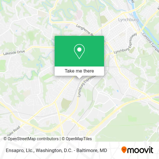 Ensapro, Llc. map