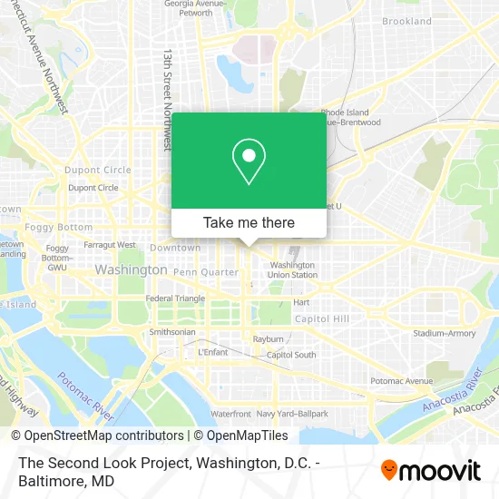The Second Look Project map