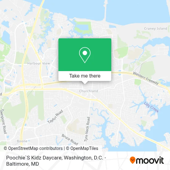 Poochie`S Kidz Daycare map