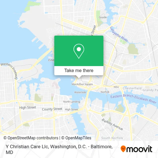 Y Christian Care Llc map