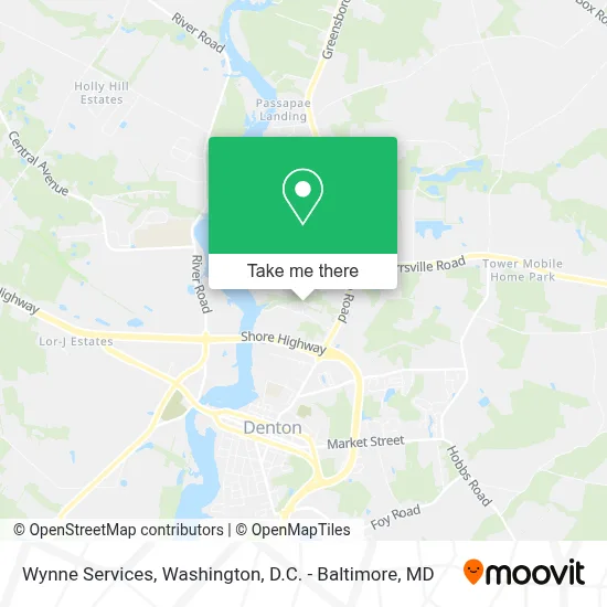 Wynne Services map