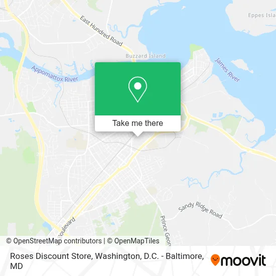 Roses Discount Store map