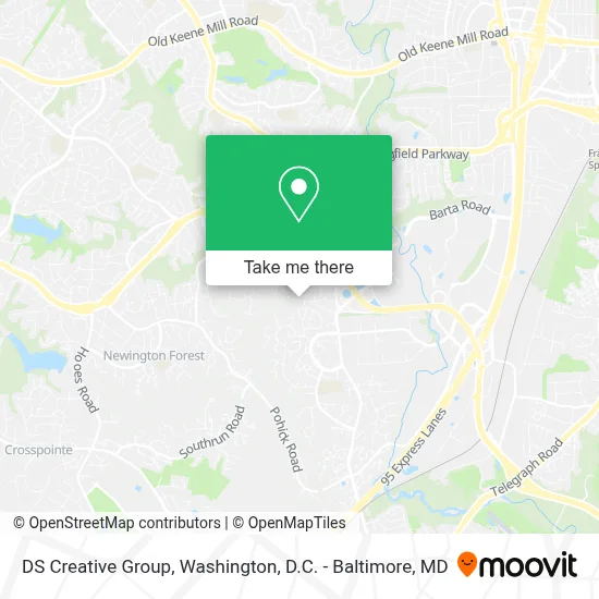 DS Creative Group map