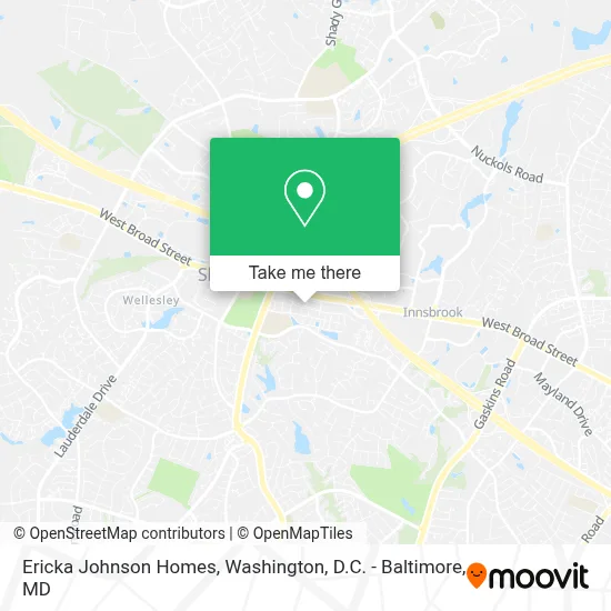 Ericka Johnson Homes map