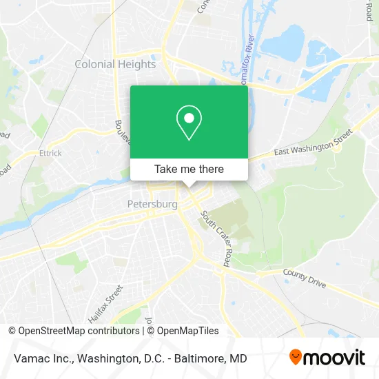 Vamac Inc. map