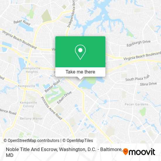 Noble Title And Escrow map