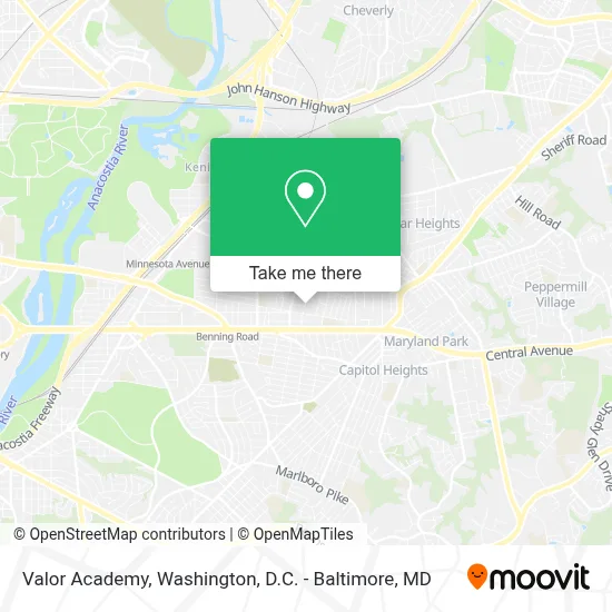 Valor Academy map