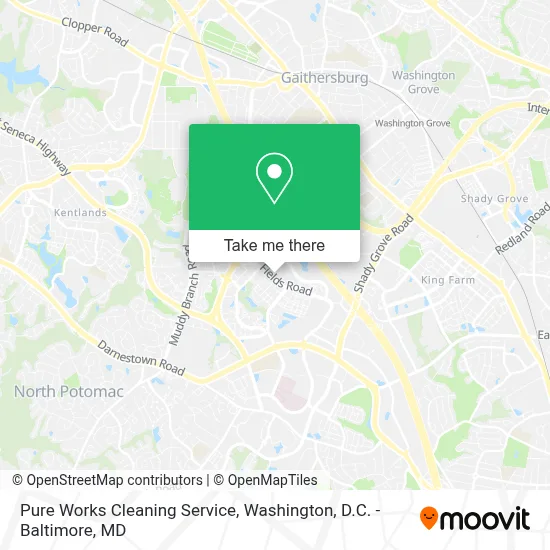 Pure Works Cleaning Service map