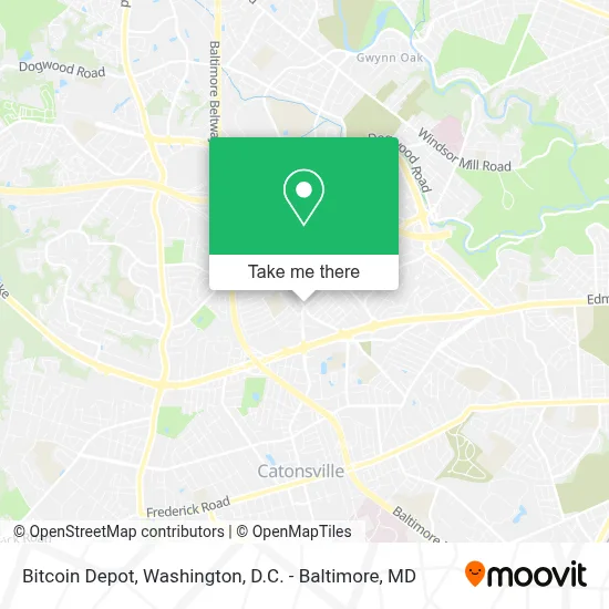Bitcoin Depot map