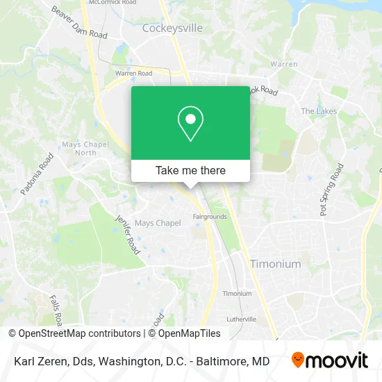 Karl Zeren, Dds map
