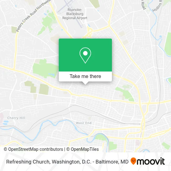 Refreshing Church map