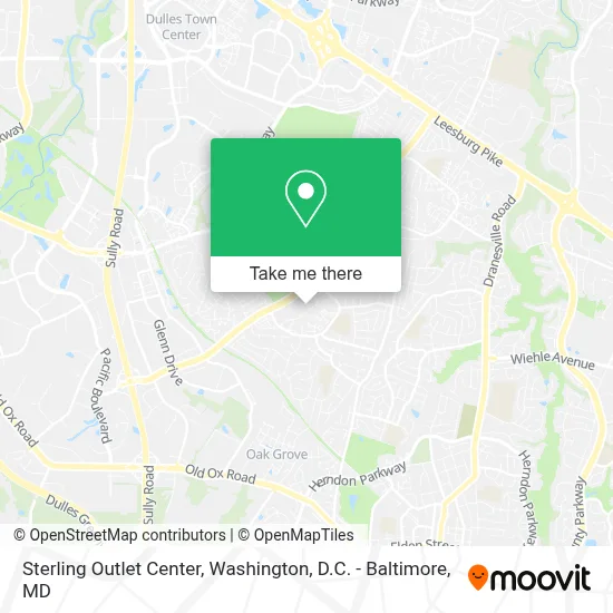 Sterling Outlet Center map