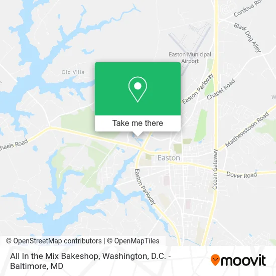 All In the Mix Bakeshop map