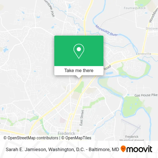 Sarah E. Jamieson map