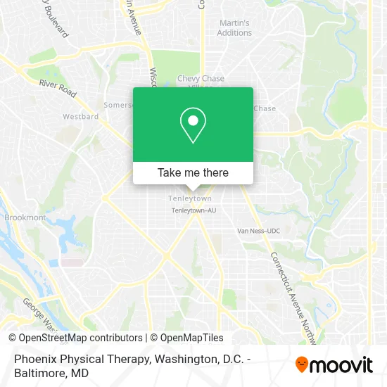 Phoenix Physical Therapy map
