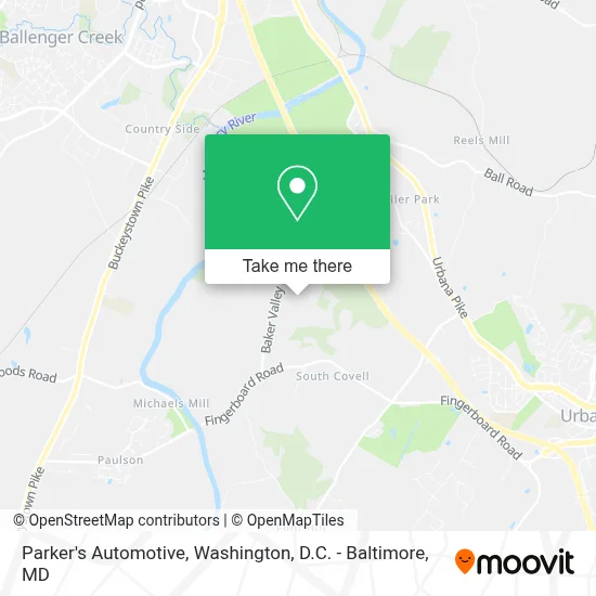 Parker's Automotive map