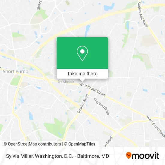 Sylvia Miller map