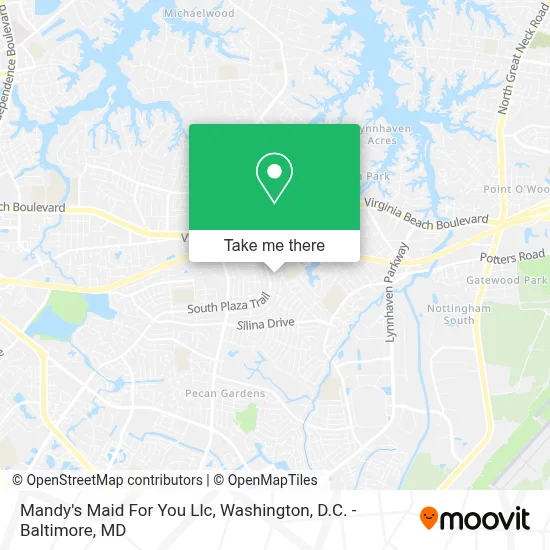 Mandy's Maid For You Llc map
