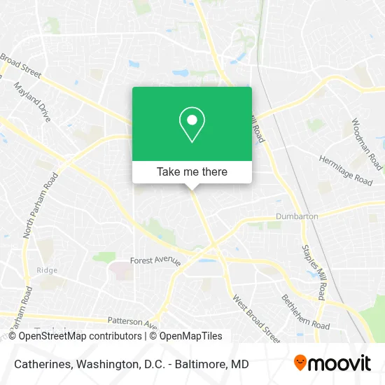 Catherines map