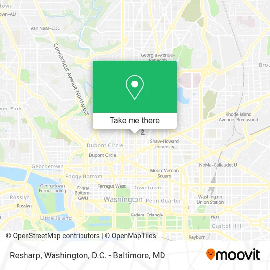 Resharp map
