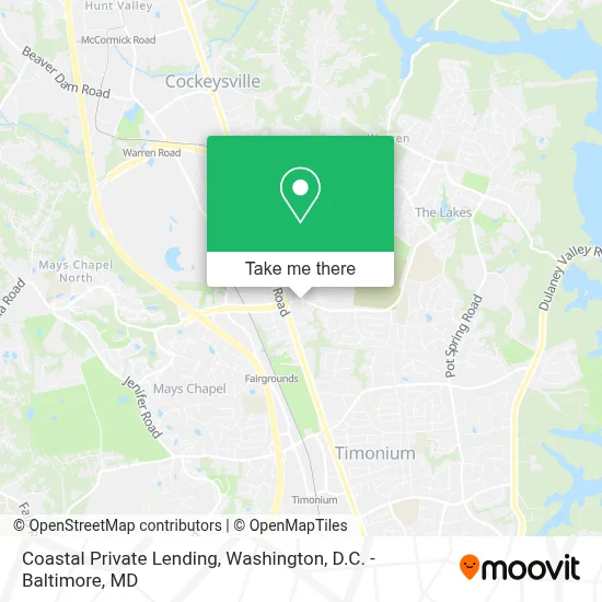 Coastal Private Lending map