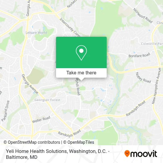 Yeli Home Health Solutions map