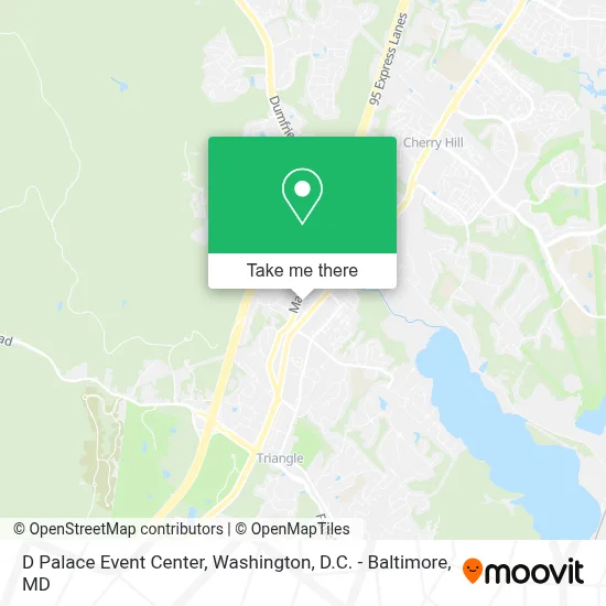 D Palace Event Center map