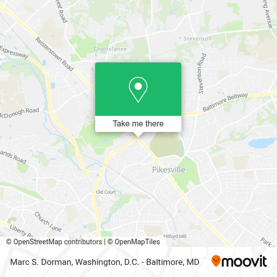 Marc S. Dorman map