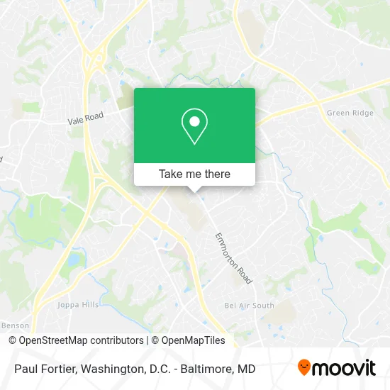 Paul Fortier map