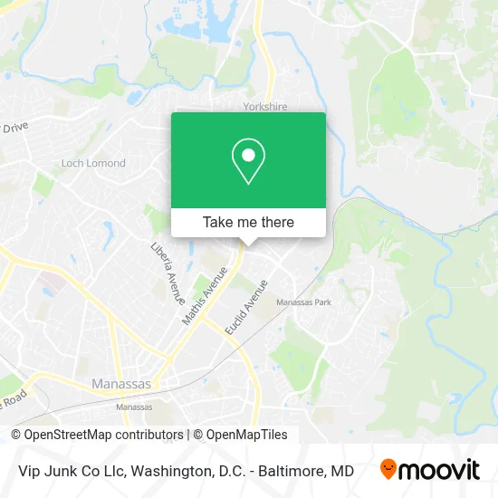 Vip Junk Co Llc map