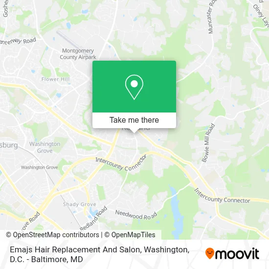 Emajs Hair Replacement And Salon map