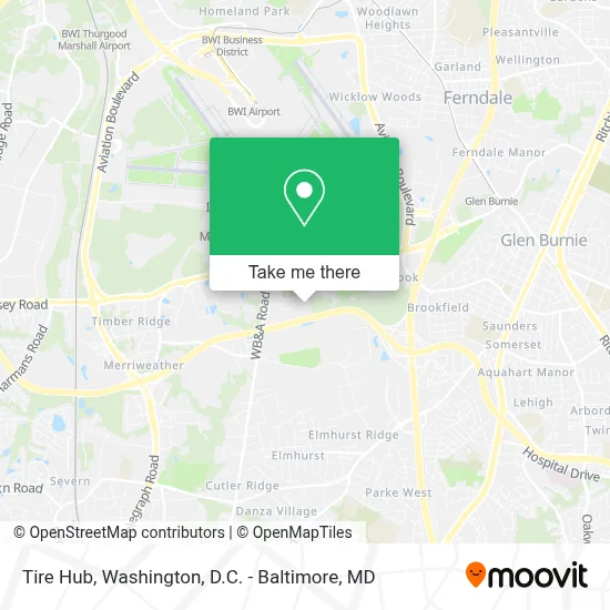 Tire Hub map