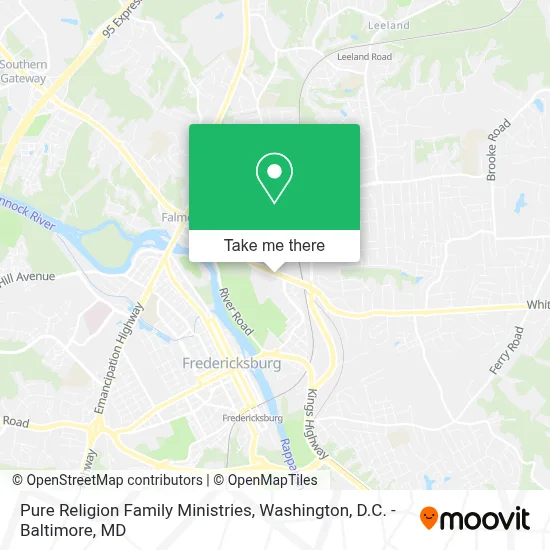 Pure Religion Family Ministries map