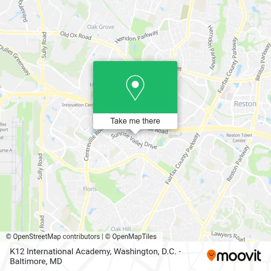 K12 International Academy map