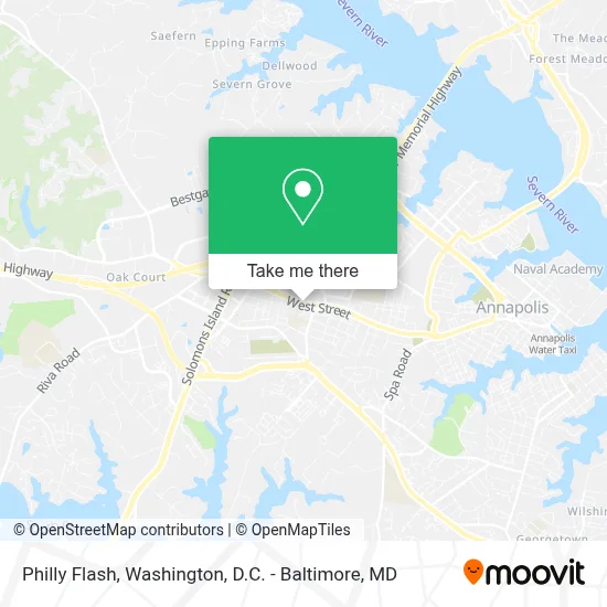 Philly Flash map