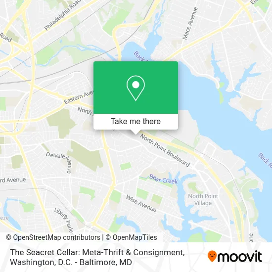 The Seacret Cellar: Meta-Thrift & Consignment map
