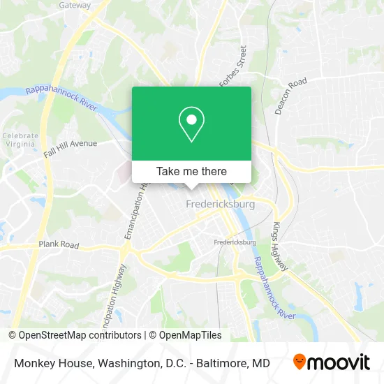 Monkey House map