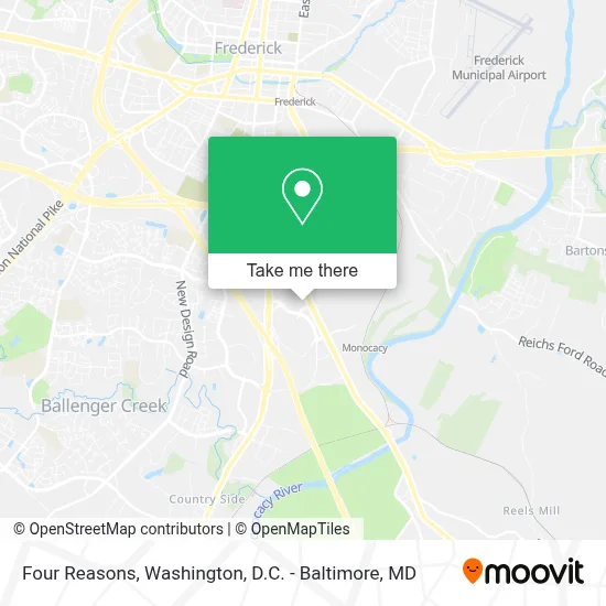 Four Reasons map