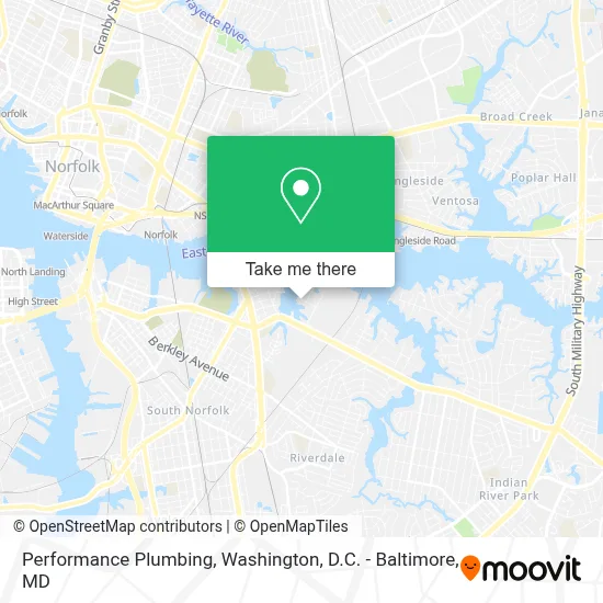 Performance Plumbing map