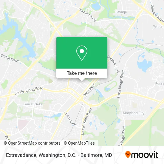 Extravadance map