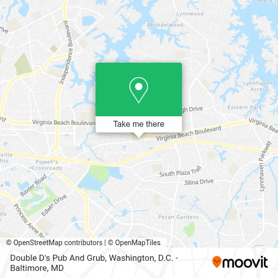 Double D's Pub And Grub map