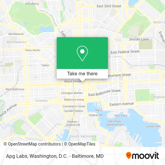 Apg Labs map