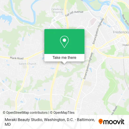 Meraki Beauty Studio map